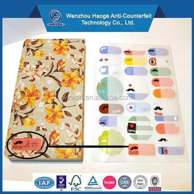 custom cute name sticker & promotional gifts name sticker