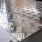 Best Price Alloy 1100 3003 Aluminium Checkered Plates 5 Bar for Flooring Anti-Skip