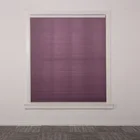 Online stock purple cellar patio window blinds blackout honeycomb blind