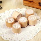 wooden rubber stamps beautiful flower cartons custom rubber stamp