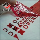Tamper Evident void security seal Label Sticker, white tamper evident void label