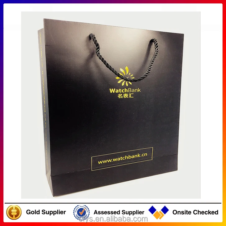 top quality luxyry gift paper bag price