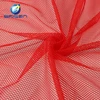 red 100 polyester breathable tricot mesh fabric
