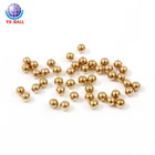 H62 H65 pure Brass Ball Solid Copper Steel Ball for Bearing Ball Parts Mill