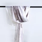 Good quality digital printing customized silk satin scarf women hijab