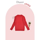 baby girl hot sales nice wholesale cable knit tight knitted kids pullover sweater