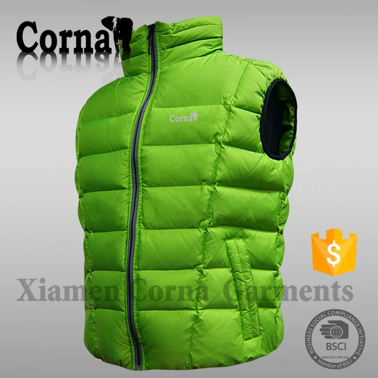 2015 Fashionable high quality eur standard 100% breathable polyester men colorful linen waistcoat with high quality