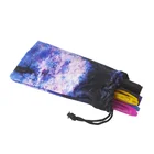 Custom drawstring microfiber eyeglass/sunglass/glasses pouch bag