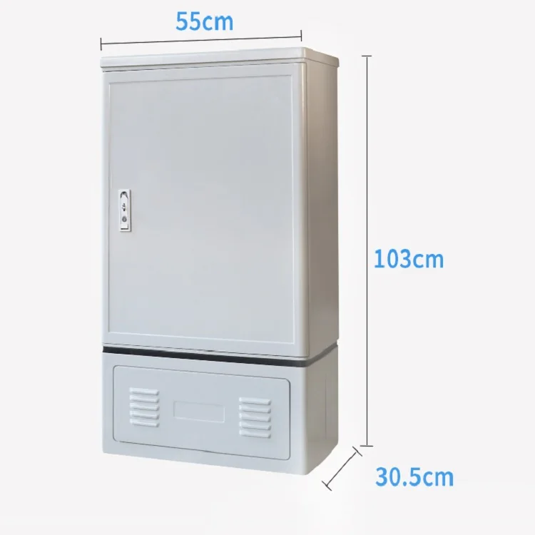 FTTH Splice 144 288 port optical distribution frame SMC Outdoor odf fiber optic cross connect cabinet