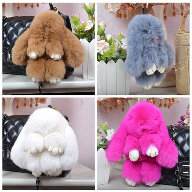 Lovely Homemade Copenhagen Rabbit Fur Keychain Buy Rabbit Fur Keychain,Design Homemade