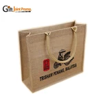 Wholesale customized eco-friendly jute shopping bag