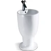 Sanitary ware Cup design beautiful useful pedestal basin