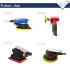 125mm high profile air orbital sander pneumatic power polishing tools