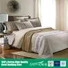 Hotel linen/Hotel China wholesale 100% linen american living jacquard bedding