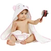 High quality bamboo fiber baby hooded towel