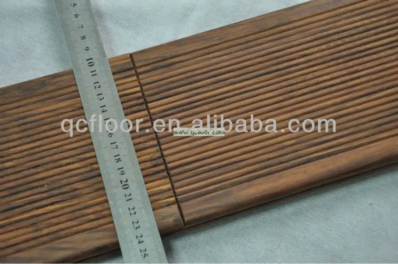 outdoor strand woven bamboo decking