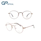 GP1704 New model Vintage round metal optical frame fashion eyewear glasses