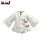 Long Sleeve boutique baby girl clothing outfit top shirt