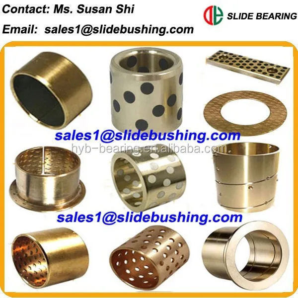 Half Bearing Bushing / Sintered Copper Bushing / Hs Code Of Solid