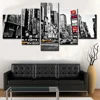 decoration home oil painting on canvas of the vintage style building popular with people wall pictures for living room