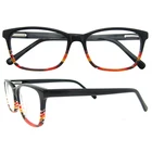 women design prescription safety glasses metal with spring hinge purple color with CE FDA