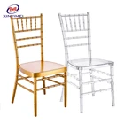 Manufacturer wholesale wedding party banquet stacking chiavari tiffany chair