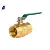 cf8m 1000 wog dn20 pn40 cw617n dn10 dn40 brass 5 inch ball valve with limit switch picture