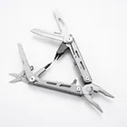 Stainless Steel Outdoor Camping Survival Portable Multifunction Folding Multitool Plier