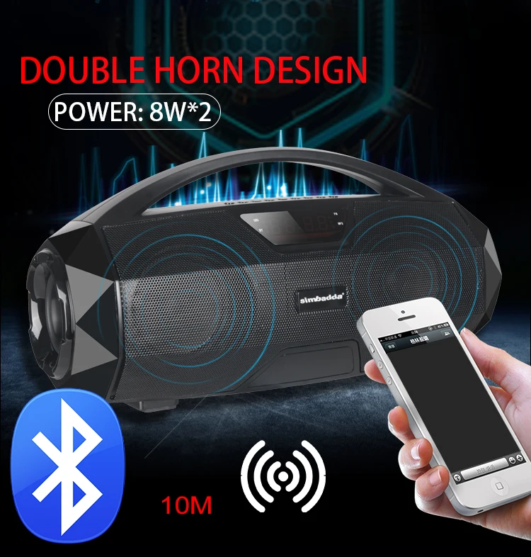 2019 hot High quality portable bluetooth wireless player speaker model:SX-A3 - ANKUX.COM