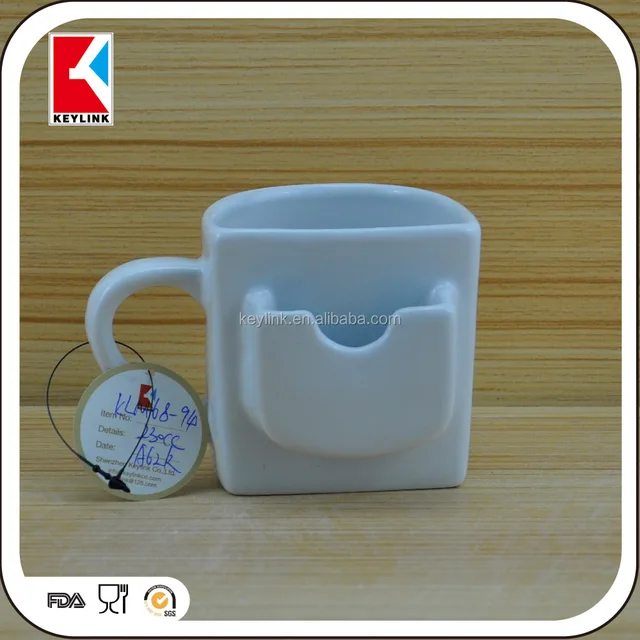 coffee mug personaized gift cup white bulk ceramic mug cookie