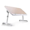 Foldable Height Adjustable Portable Bed Desk, Laptop Stand for Lap and Writing, Bed Tray Table for Couch