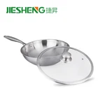 Promotional products 2018 glass lid oval cast iron pans steel fry pan