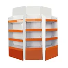 Pop New Design Custom Canned Food Cardboard Display Stand For Stores Retail