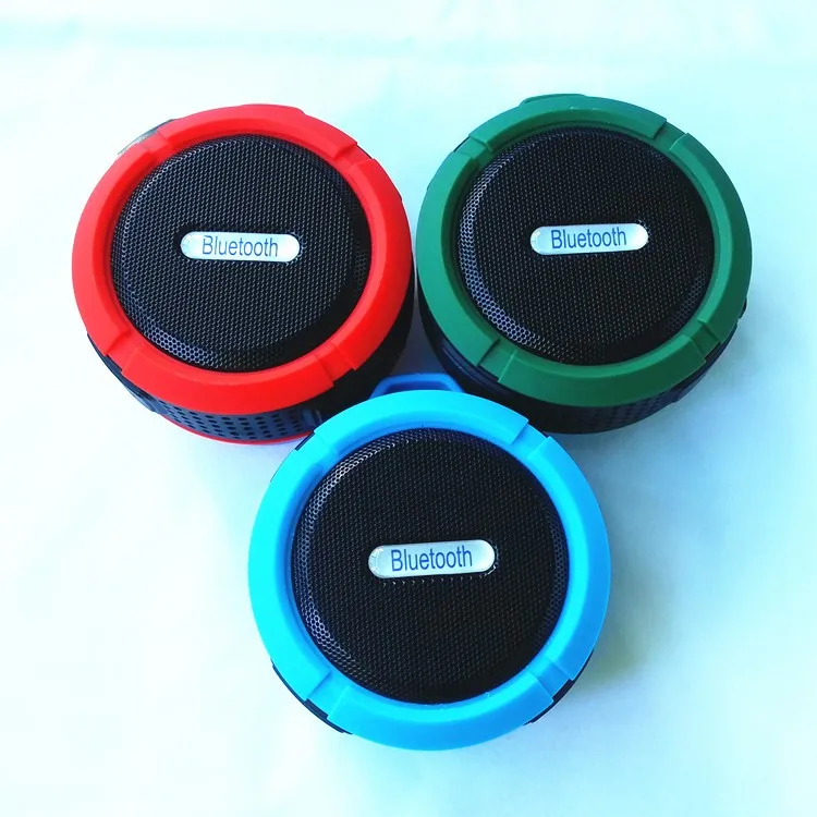 Hot sale Waterproof Bluetooth speaker Music Player/Gifts Gadget/outdoor wireless shower Speaker C6 - ANKUX.COM