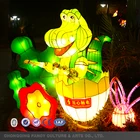 Theme park decoration Chinese Animal Lanterns of LED Lights for lantern festival