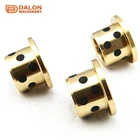 oilless oilite bronze flanged graphite filled brass copper machine bushing bushings bush