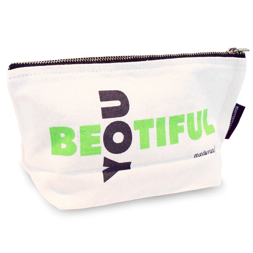 Cotton Canvas Zipper Pouch,Canvas Cosmetic Bag - Buy Cosmetic Bag,Canvas Cosmetic Bag,Canvas ...