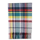 2019 Chinese Wool Cashmere Plaid Fashionable Scarf for Women