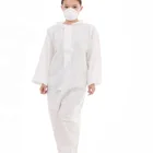 Industrial disposable dustproof working safety coverall suit