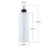 New design 500ml white HDPE lotion glue containers e-liquid plastic empty bottles with twist top cap