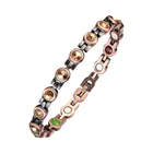 New Arrival Fashion Pure Copper Jewelry Lady Cubic Zirconia Bracelet for Women