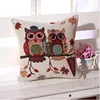 2019 New Animal Owl Linen Pillow Foot Rest Cushion
