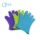 Heat Resistant / Heat Insulating Silicone Oven Cooking Gloves Protect Your Hand