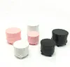Prompt goods wholesale cosmetic makeup plastic empty 5g 10g eye cream jar black / white / blue / green / pink