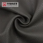 Wear Resistance Litchi Grain Eco-Friendly Water Based Pu Vegan Embossed Leather For Bag Baby Play Mat S004#