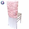 hot sale fancy fashionable rosette wedding flower chair cover decoration