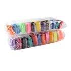 Customized 24 color super light modeling clay industrial plasticine Soft Polymer Clay