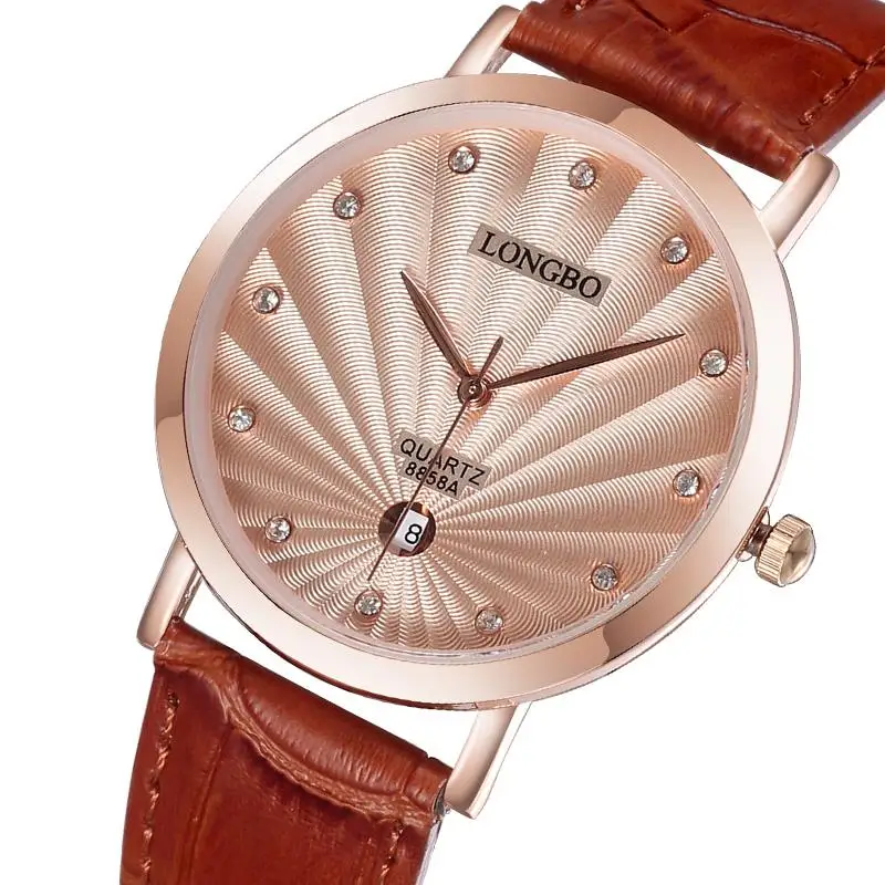 Mens watches top brand luxury 2015 New Arrival Men Watch Luxury Brand Diamonds Calendar Quartz Wristwatches Casual Fashion