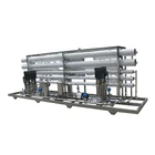 Stainless Steel Tank Pure Drinking Water Treatment Plant With Reverse Osmosis Membrane
