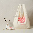 eco cotton shopping bag/ promotion reusable cotton bag/ drawstring jute bag